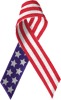 American Flag Ribbon